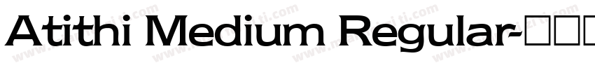 Atithi Medium Regular字体转换